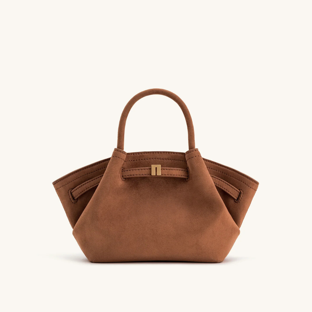 Mini Faux Suede Tote